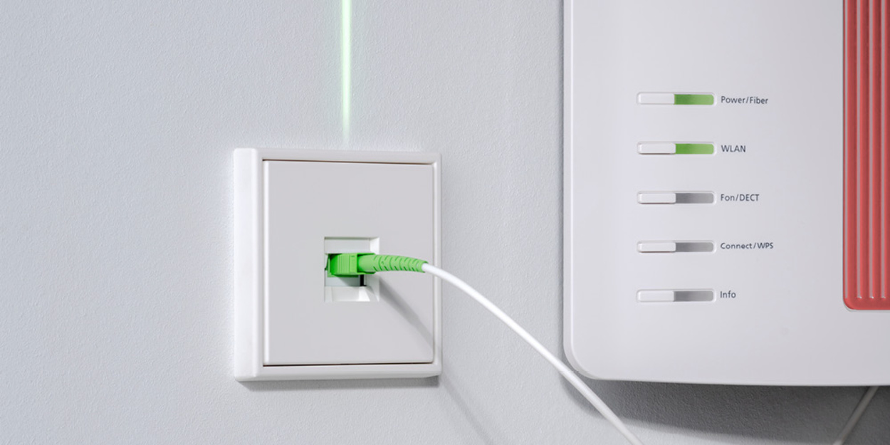 Die neuen Glasfaser-Anschlussdosen bei Heyn & Jäger GbR in Nessetal OT Warza